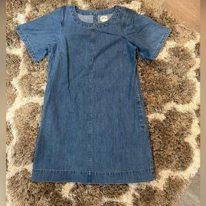 Jcrew denim dress